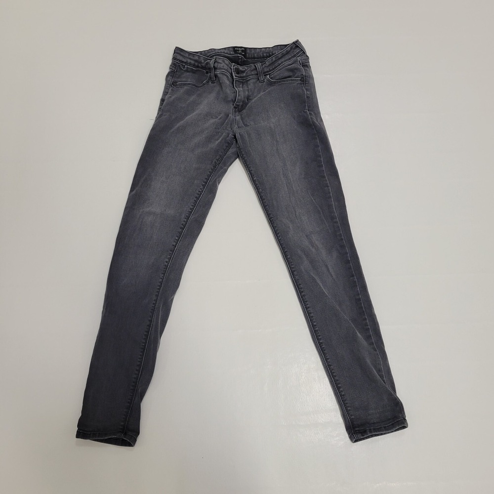 Just Black Skinny Jeans Womens Size 27 Stretch Grey Slim Denim Pants Grey‎ Wash